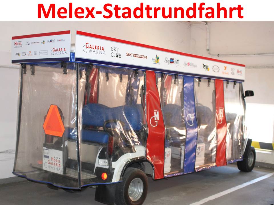 Melex-Standrundfahrt