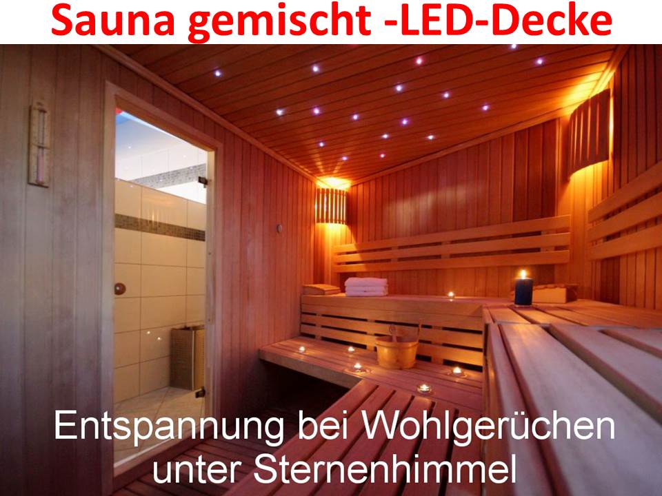 Sauna-LED-Decke